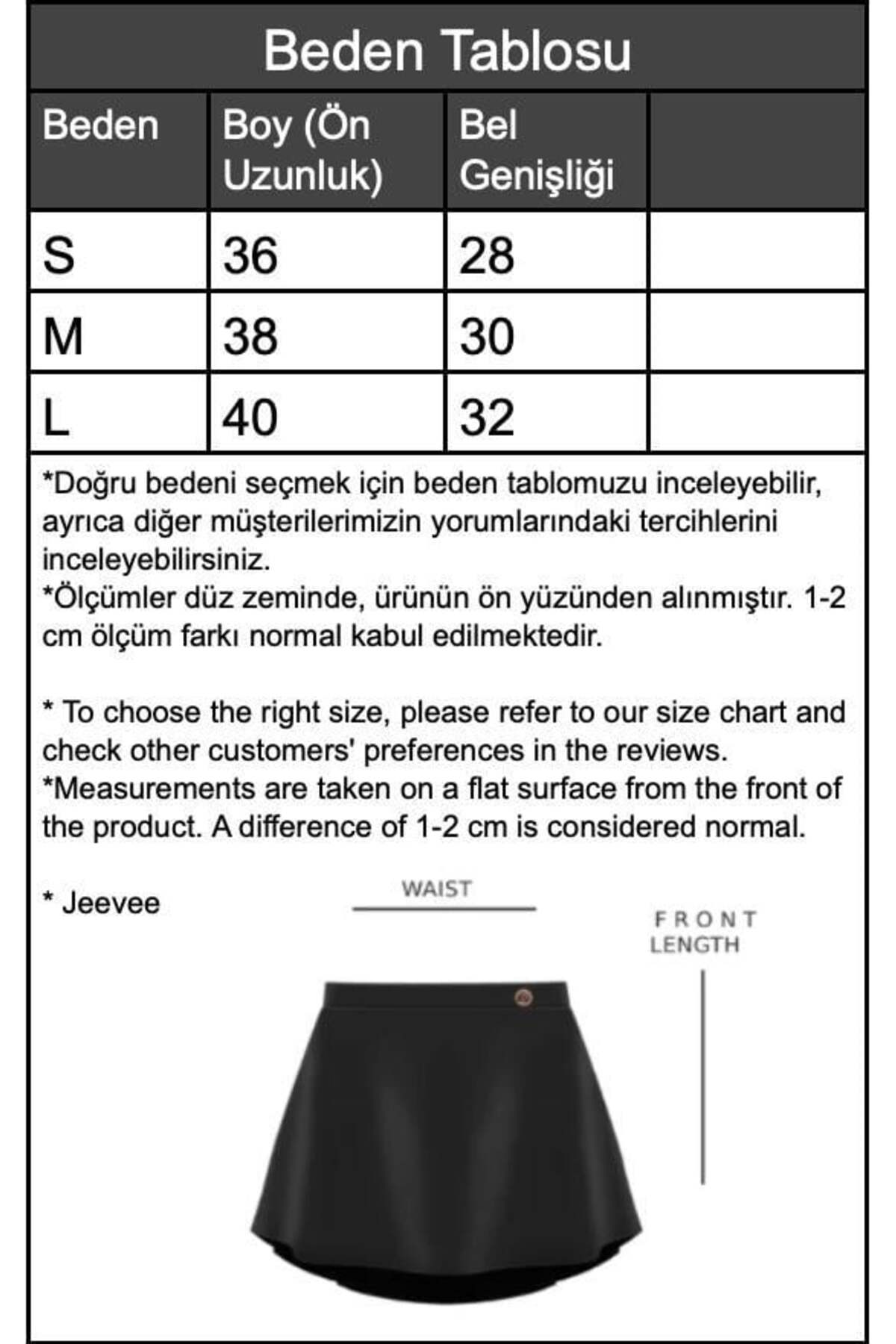 Fitilli Volanlı Şort Etek