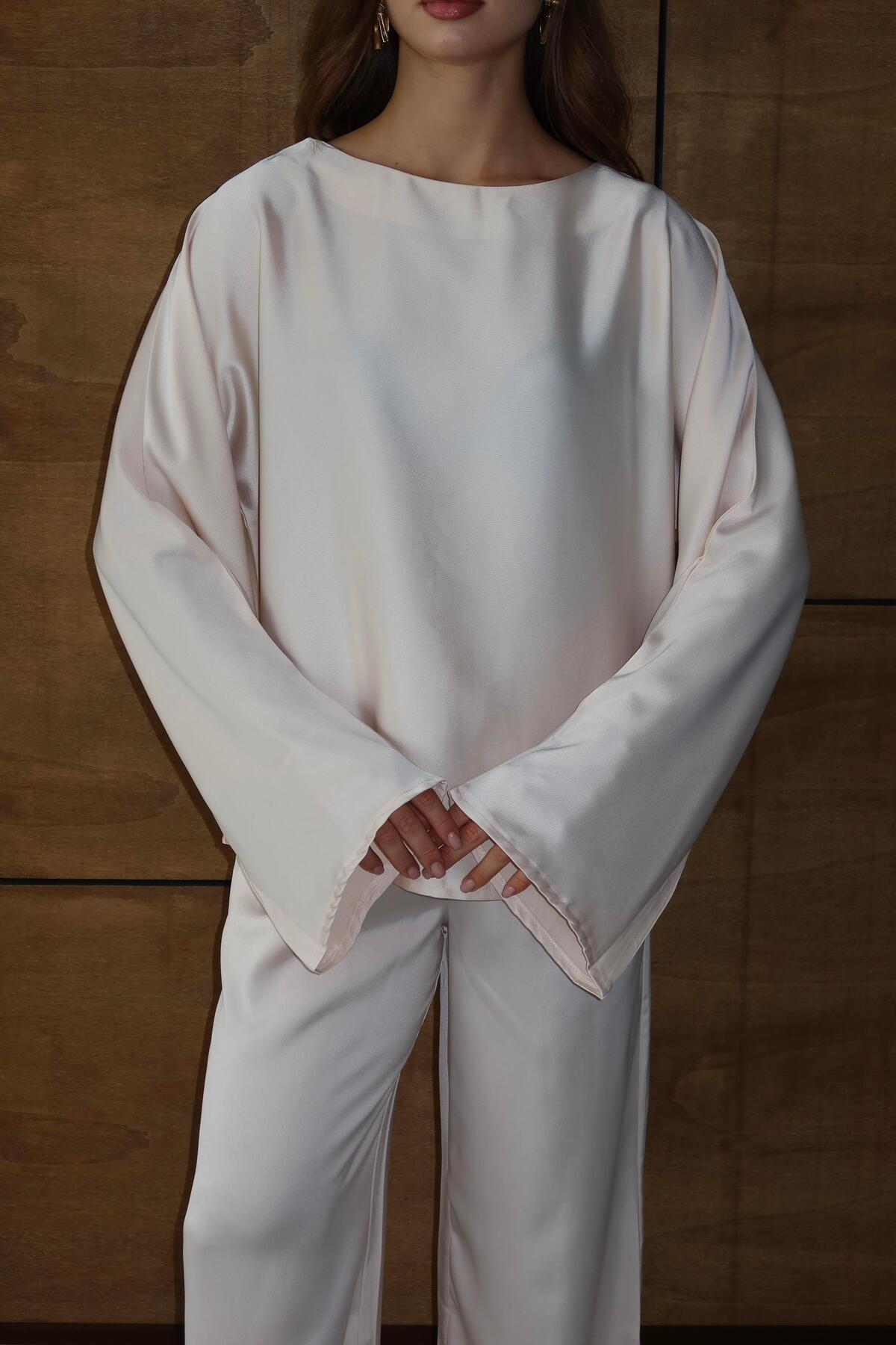 Salaş Kesim Saten Takım