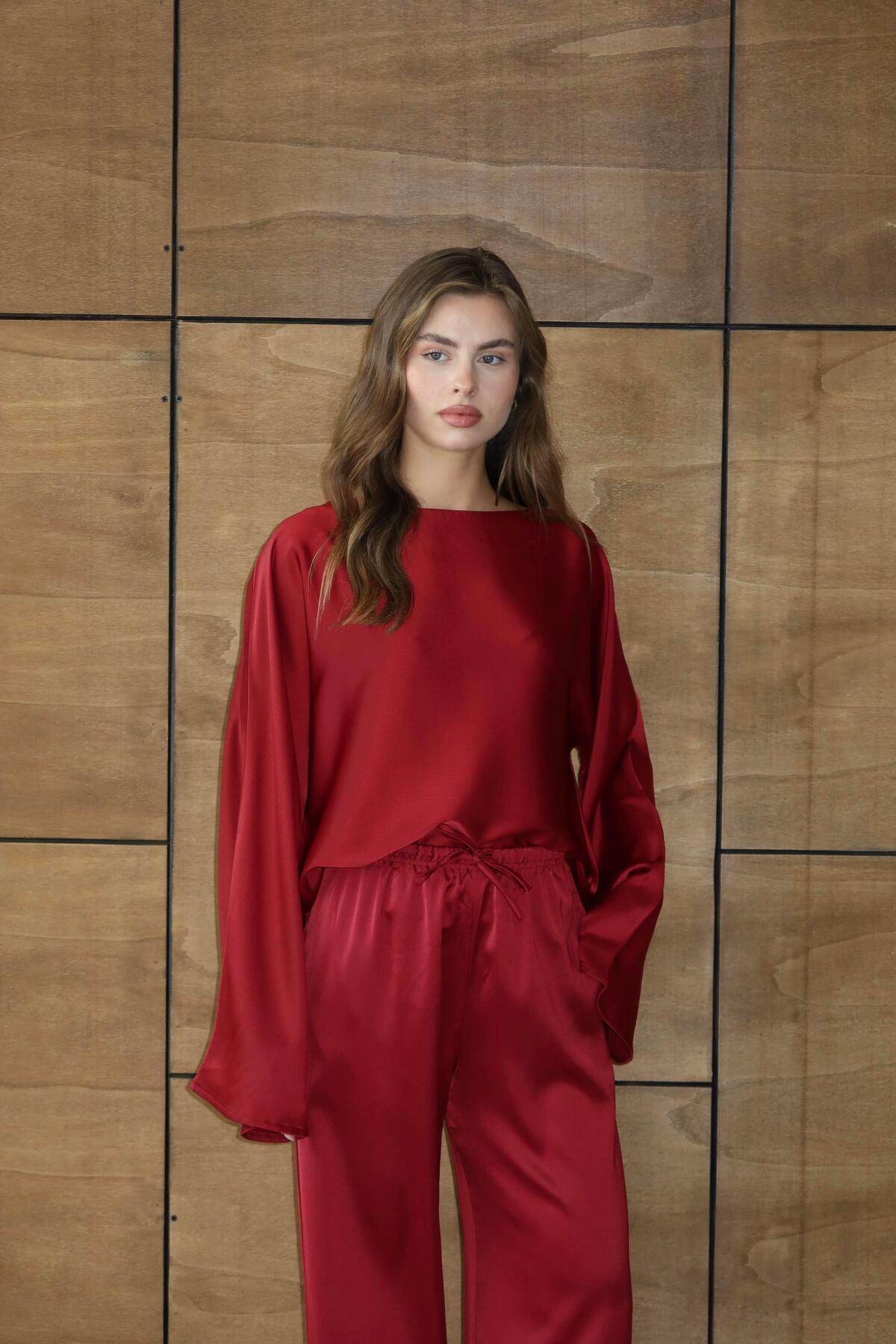 Salaş Kesim Saten Takım