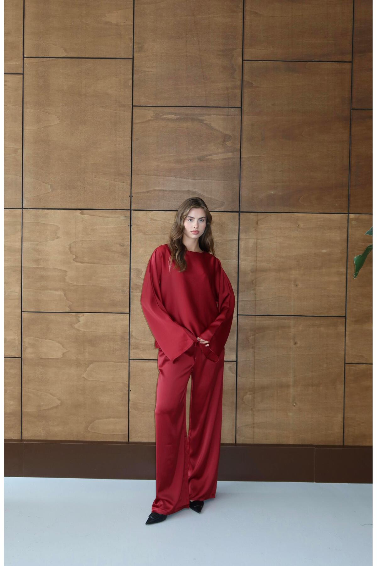 Salaş Kesim Saten Takım