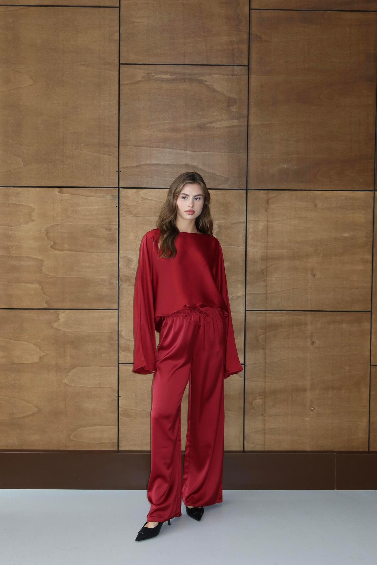 Salaş Kesim Saten Takım